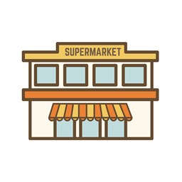 نمایش محصولات در دسته سوپر مارکت تصویر برای گروهسوپر مارکت