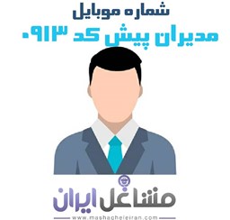 نمایش جزئیات برای شماره موبایل مدیران پیش کد 0913 تصویر شماره موبایل مدیران پیش کد 0913